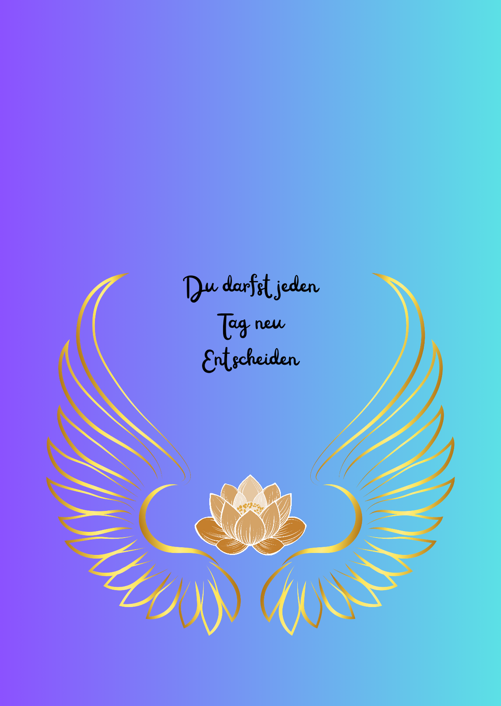 Digitale Engelskarten Set