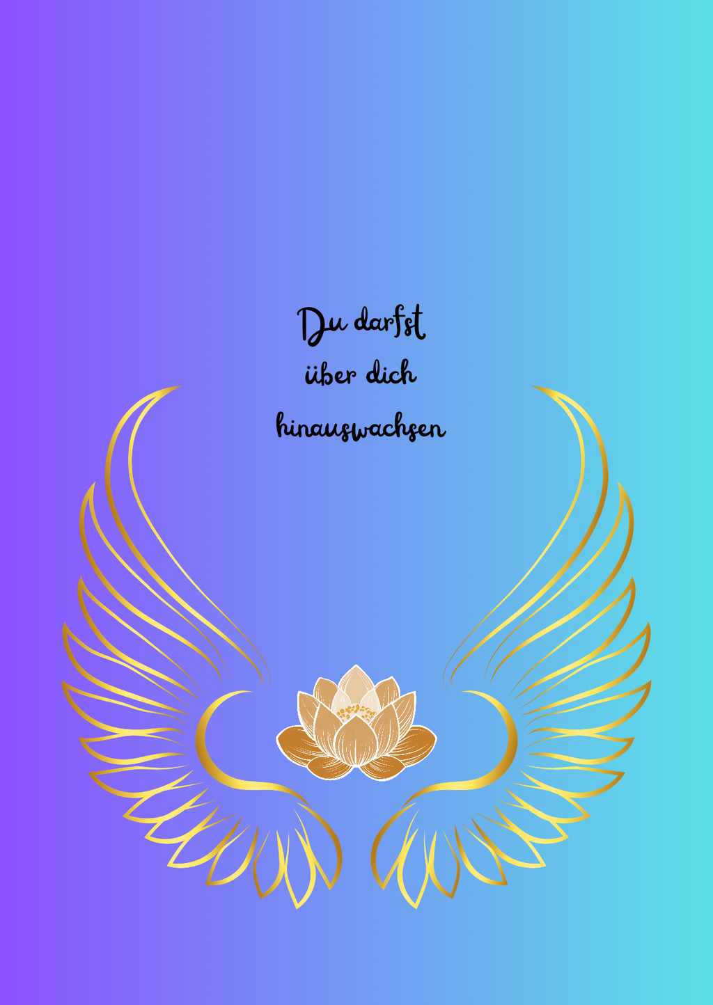 Digitale Engelskarten Set