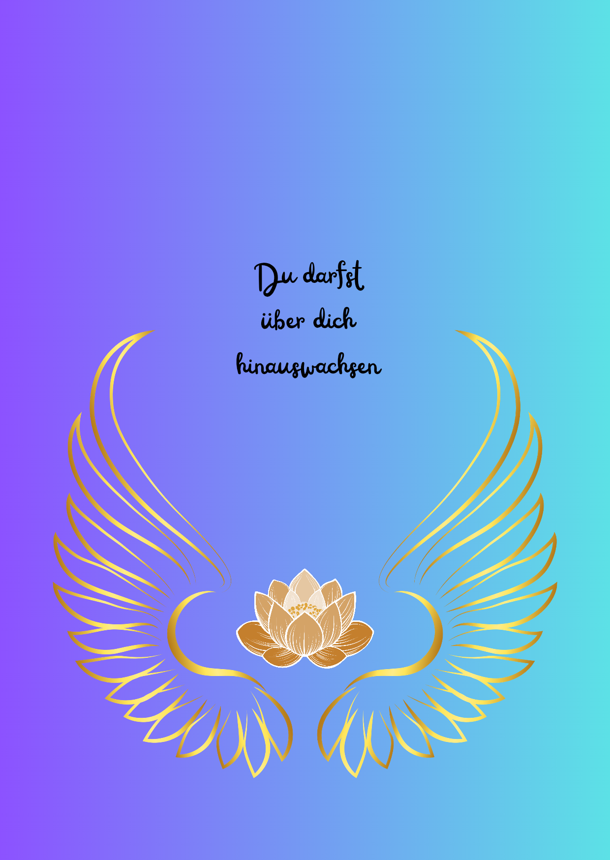 Digitale Engelskarten Set