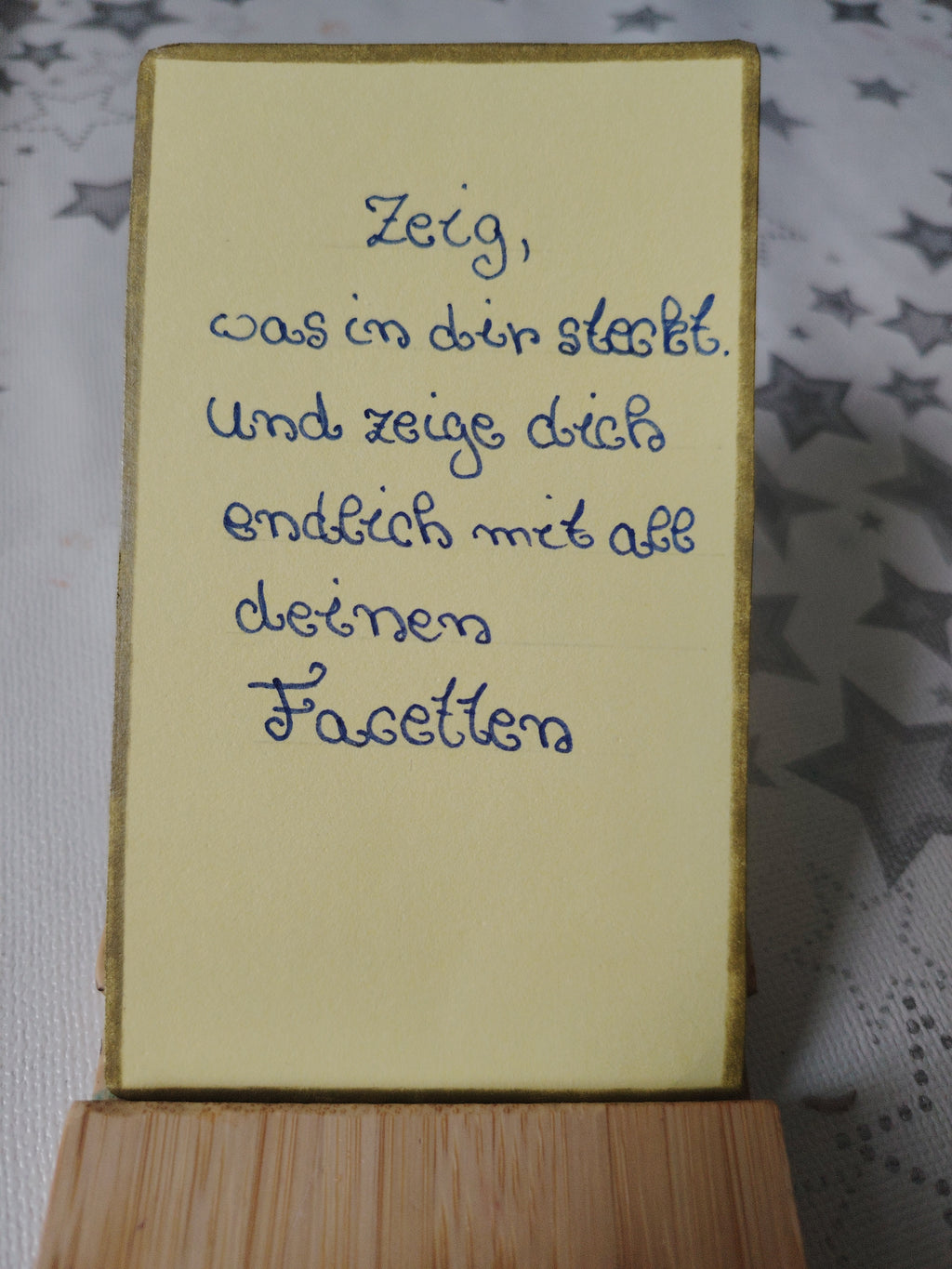 Handgeschriebene Engelskarten mit eigener Poesie ( Lichtvolle Botschaften zum Weitergehen)