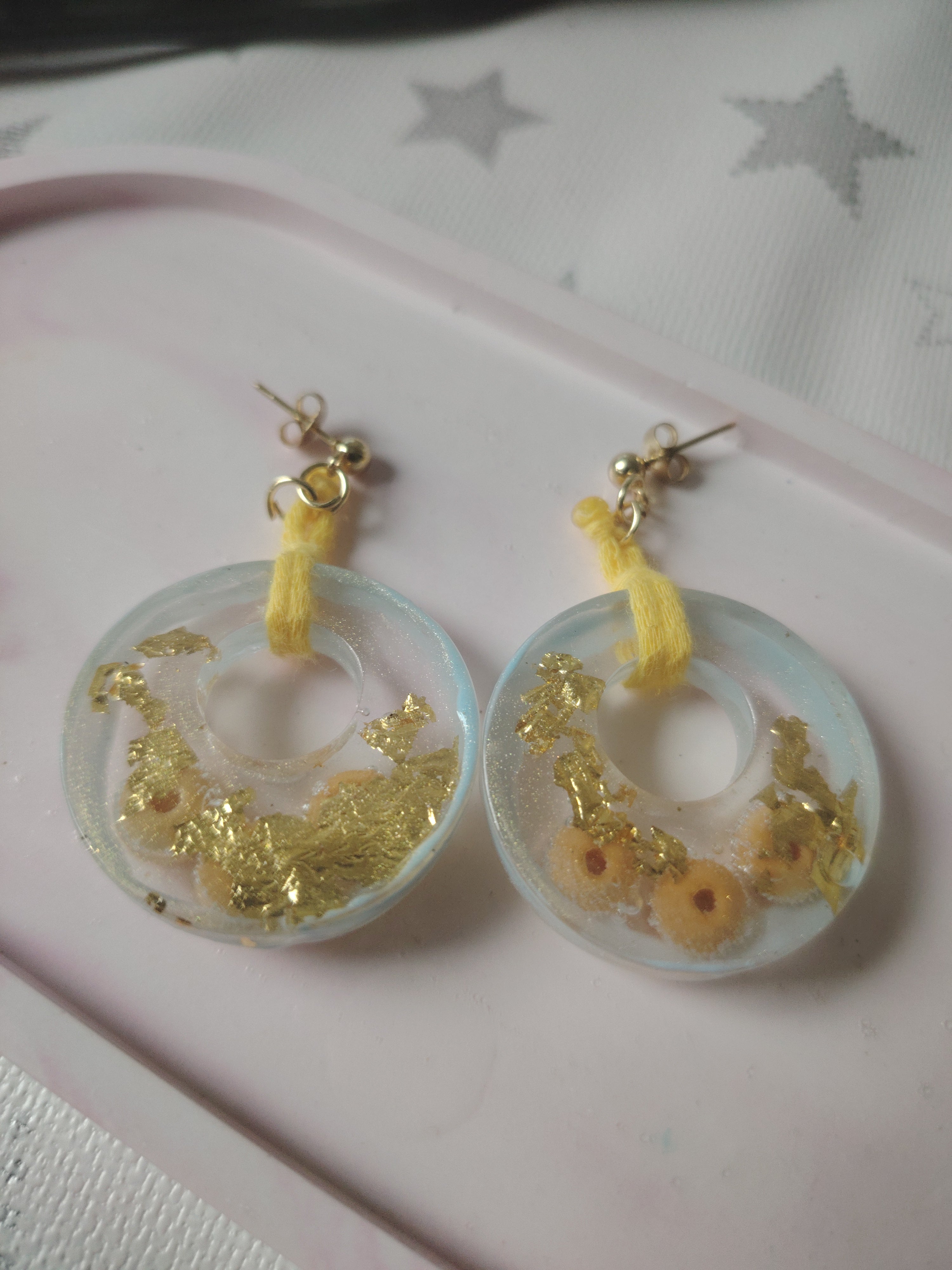 These somewhat special earrings