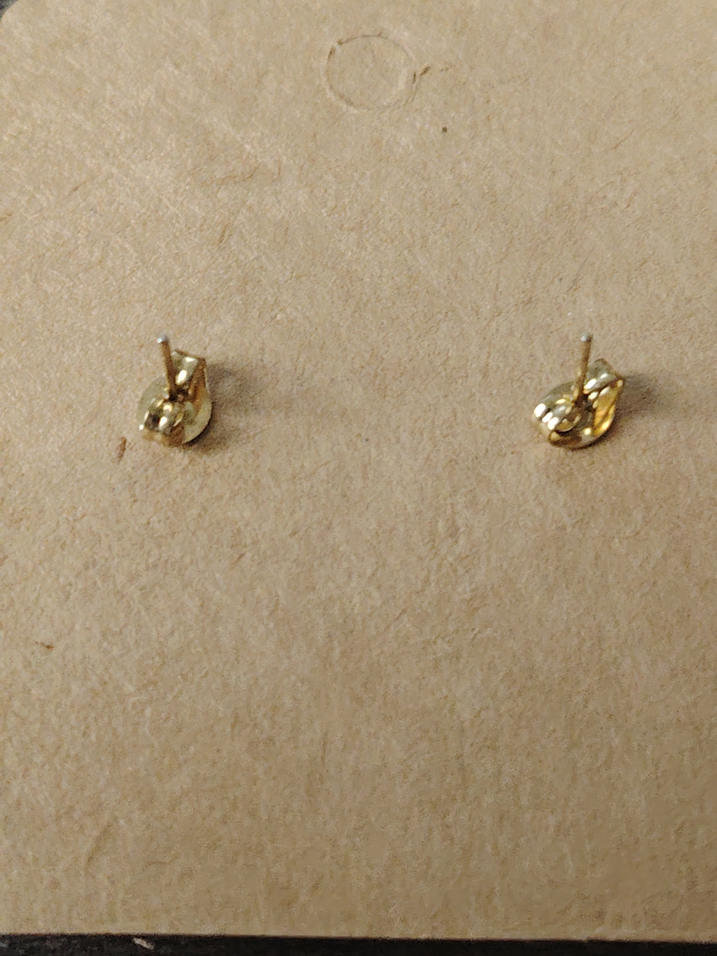Kleine Lila-Glitzer Rosen Ohrstecker