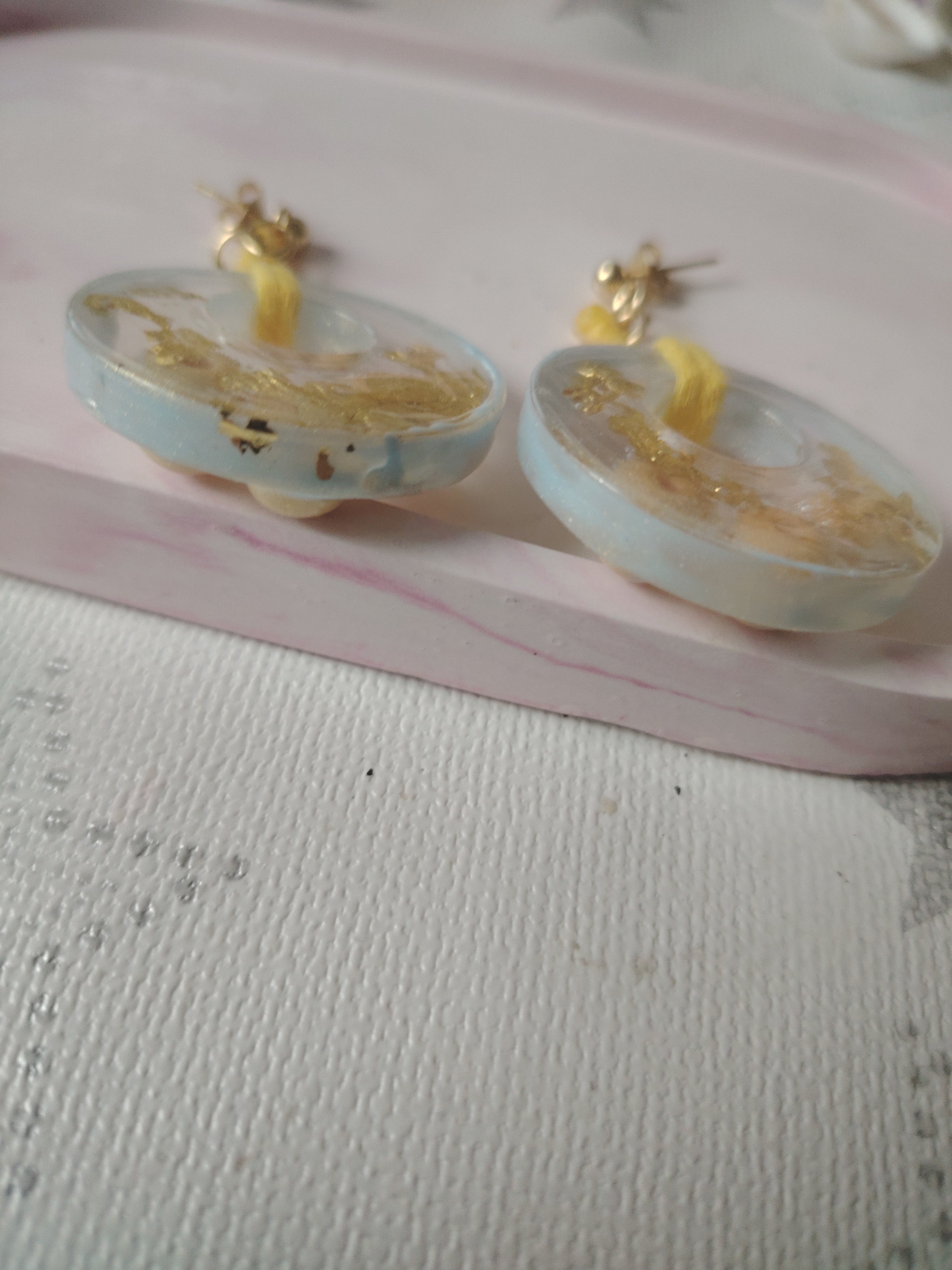 These somewhat special earrings