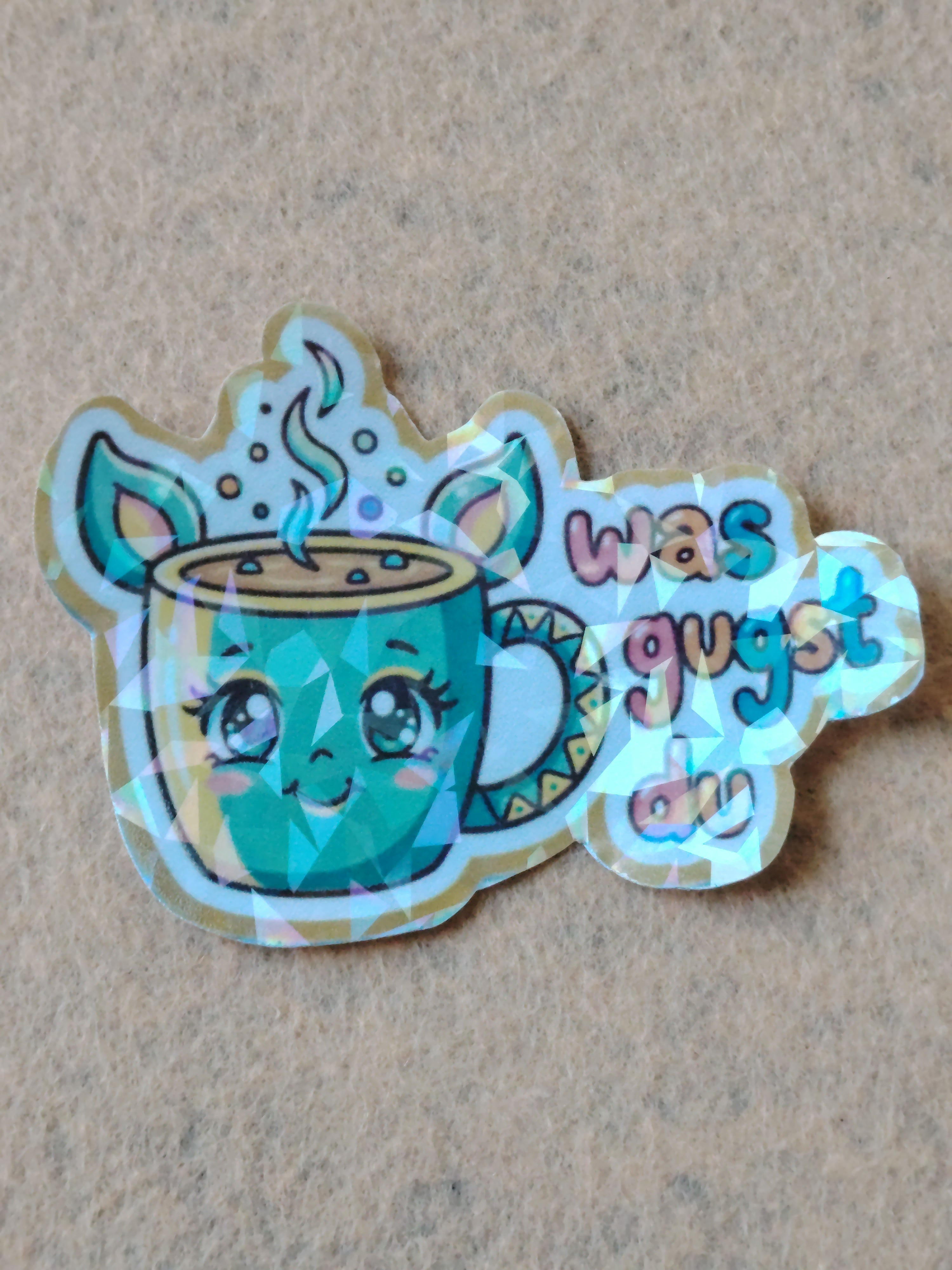 Sticker Tasse ( was gugst du)