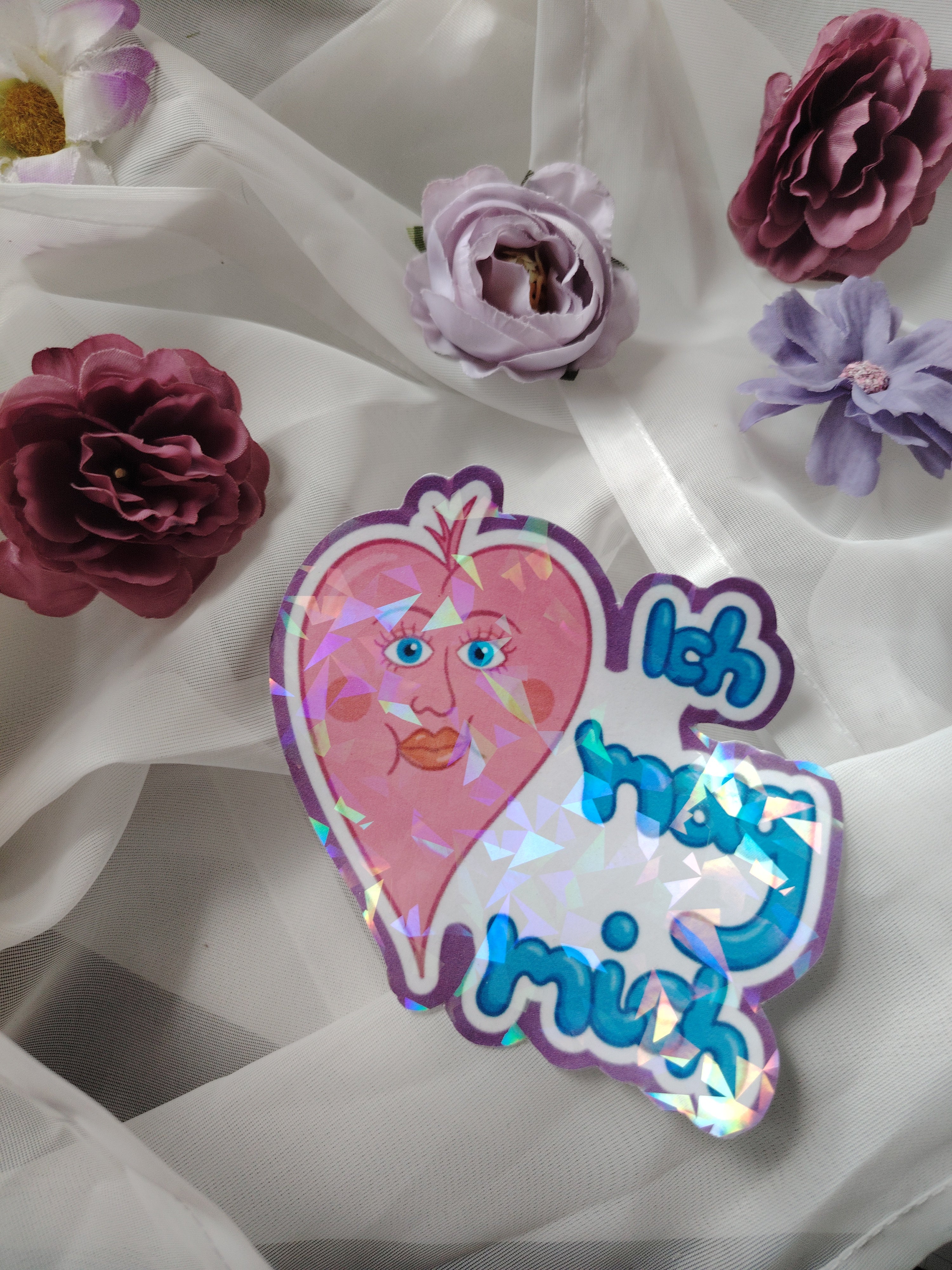 Sticker „Ich mag mich“ – deine tägliche Erinnerung an Selbstliebe 💖