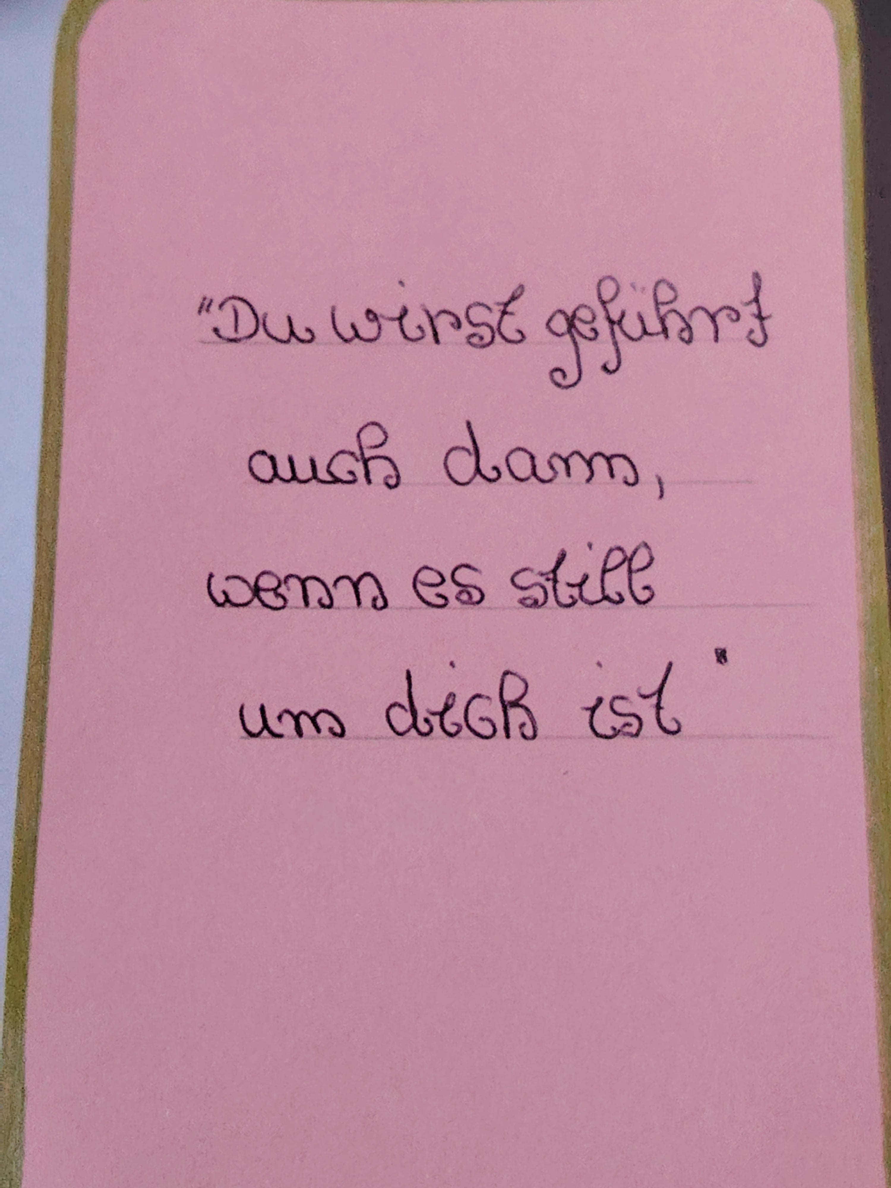 Handgeschreven engelenkaarten (voor moed en nieuwe kracht)