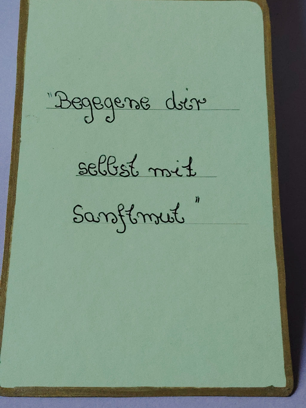 Handgeschriebene Engelskarten ( Für Mut und neue Kraft)