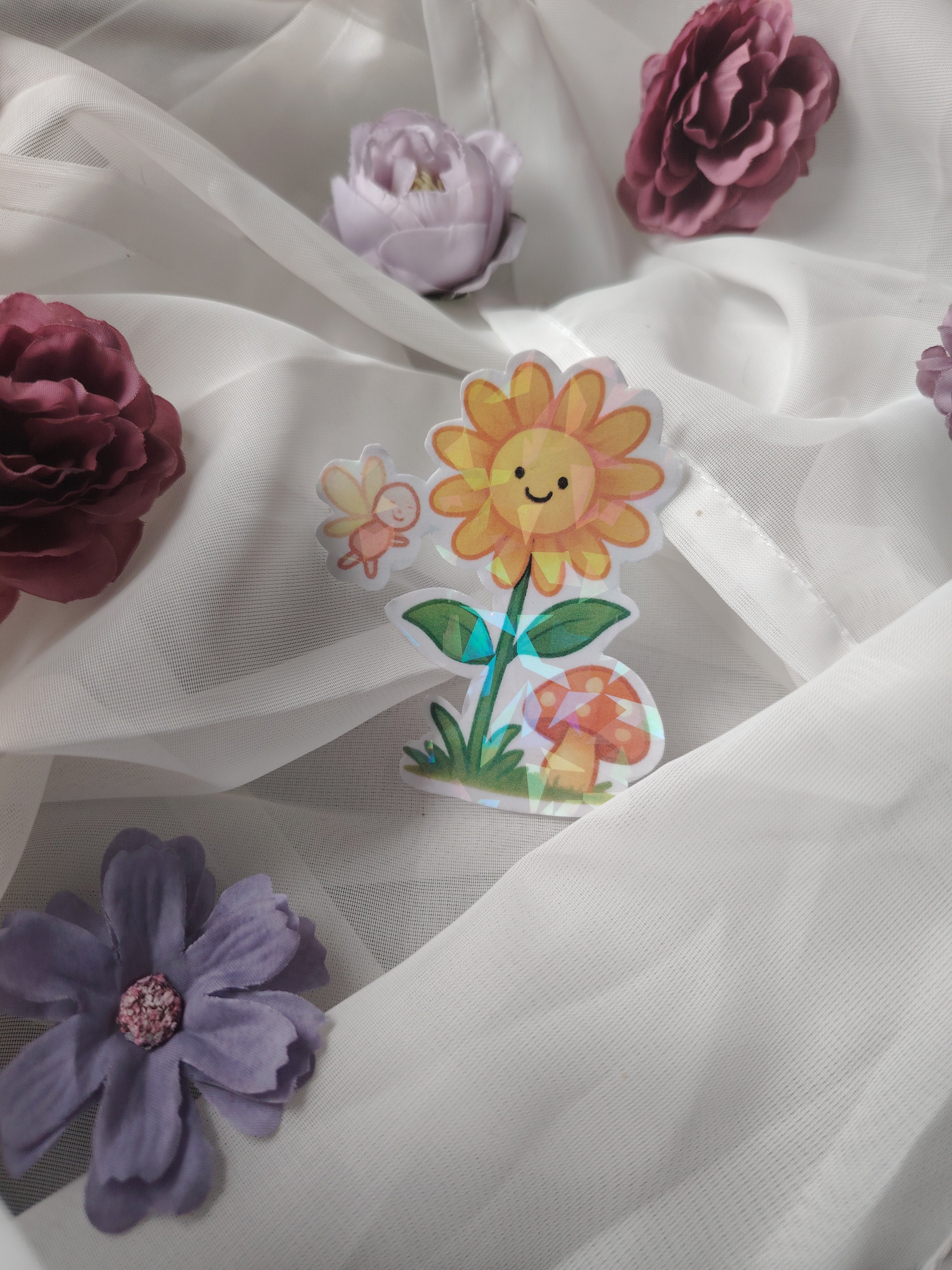 „Blume, Fee & Pilz“ – Sticker voller Feenwald-Magie 🧅🍄✨